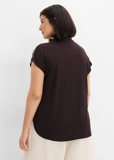 Bluse i myk viskose, bonprix