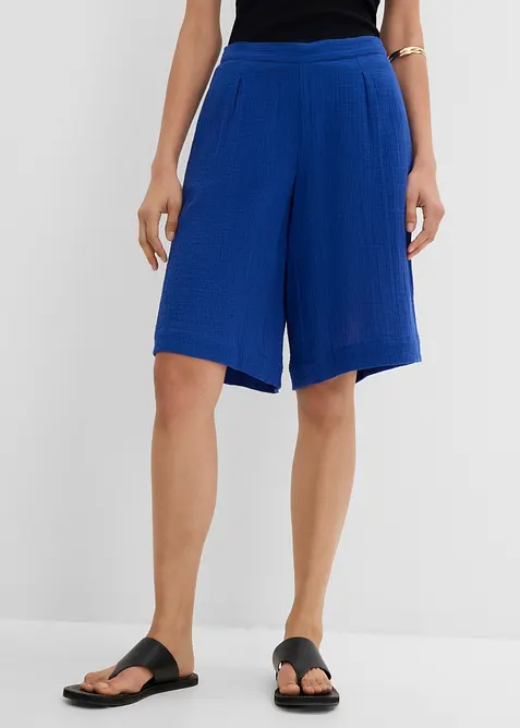 Pull on-bermudashorts i 100% bomull, bonprix