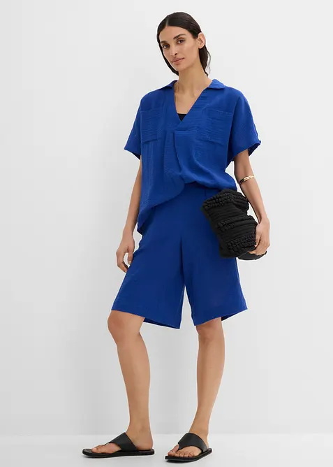 Pull on-bermudashorts i 100% bomull, bonprix