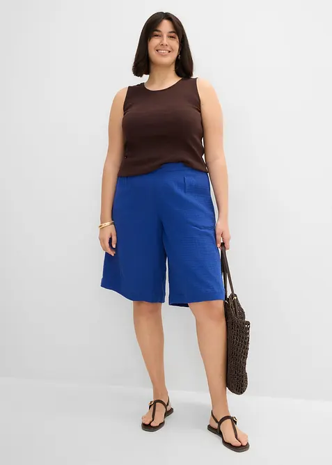 Pull on-bermudashorts i 100% bomull, bonprix