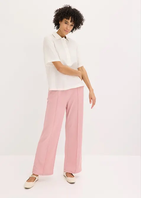 Pull on-bukse i formstabilt interlockmateriale, bonprix