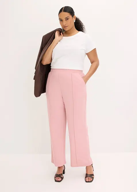 Pull on-bukse i formstabilt interlockmateriale, bonprix