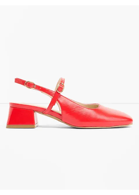 Slingbacks med remmer, bonprix
