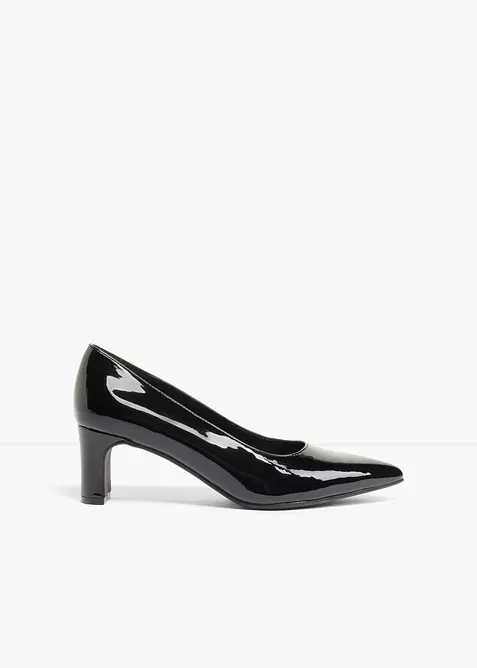 Pumps i lakkmateriale, bonprix