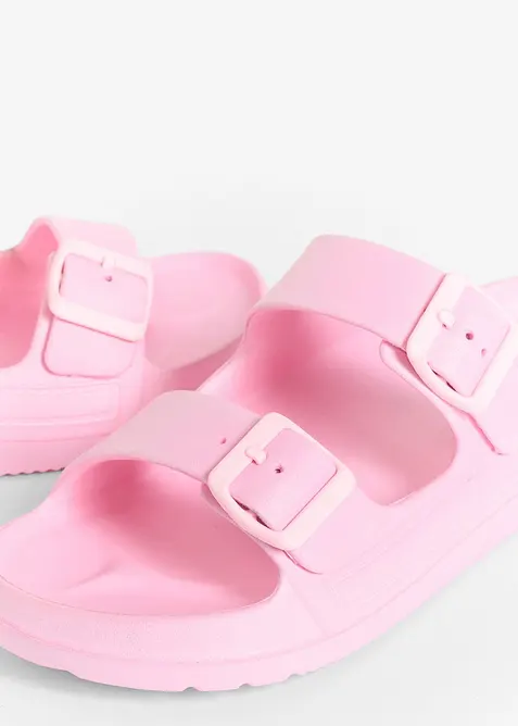Slip-in sandaler i vannavvisende materiale, bonprix