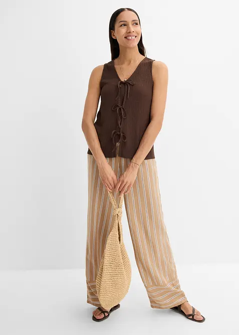 Topp av strukturert materiale, bonprix