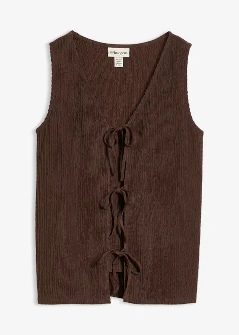Topp av strukturert materiale, bonprix