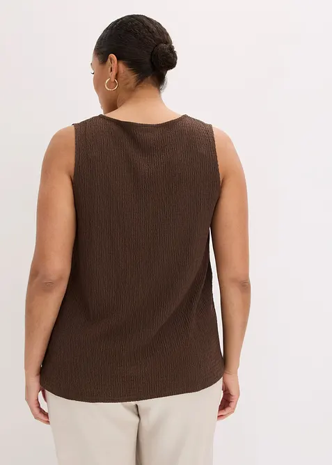 Topp av strukturert materiale, bonprix