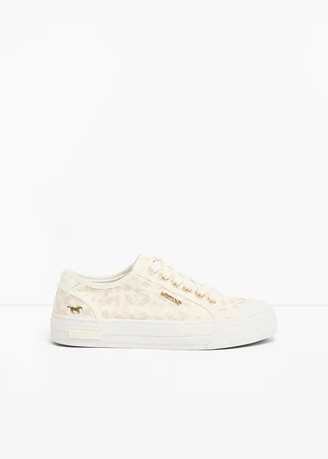 Sneakers med dyriske detaljer fra Mustang, Mustang