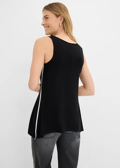 Lang topp med print, bonprix