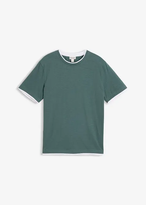 Slub T-skjorte, bonprix