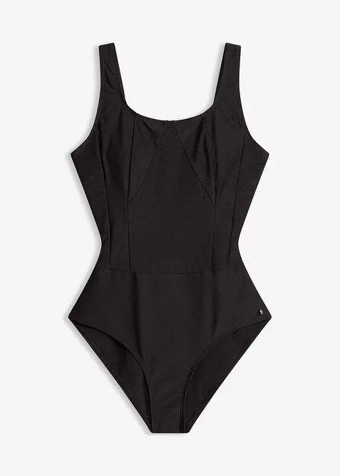 Medium shape-badedrakt av materiale med glans, bonprix