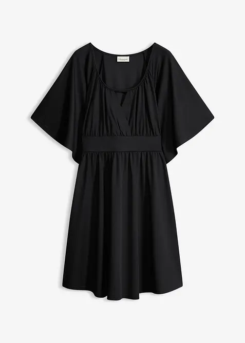 Minikjole med dyp utringning, bonprix