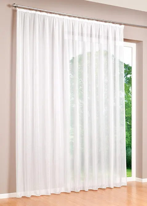 Gardin av fin, sobel struktur, bonprix