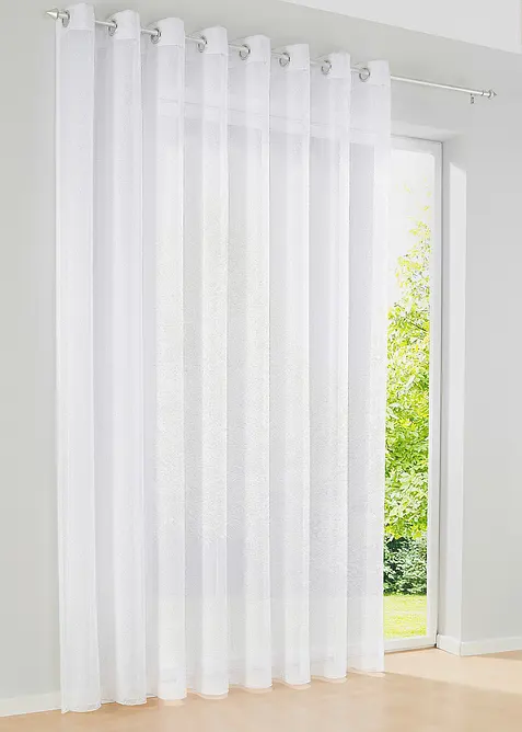 Gardin av fin, sobel struktur, bonprix