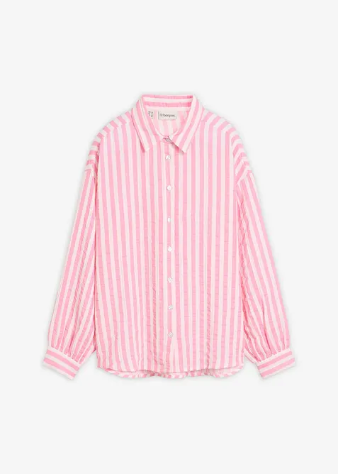 Musselin-bluse av 100% bomull, bonprix