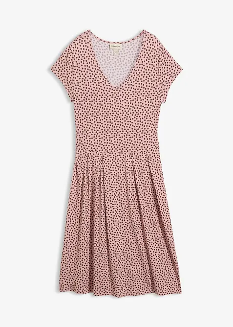 Jerseykjole i viskoseblanding, bonprix