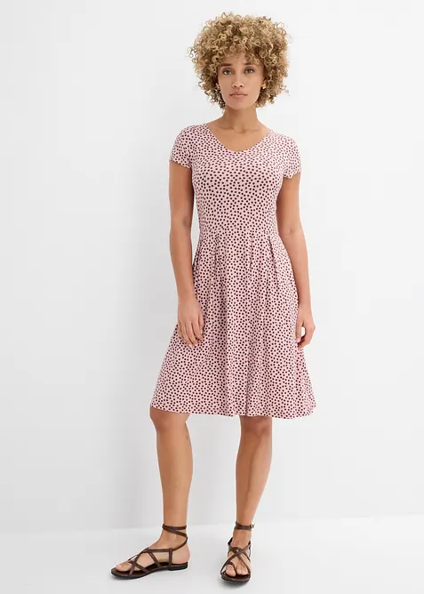 Jerseykjole i viskoseblanding, bonprix