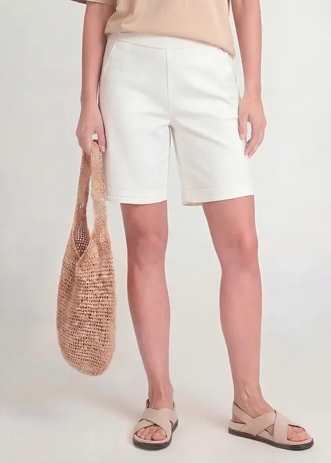 Bermudashorts i bomullsblanding, bonprix