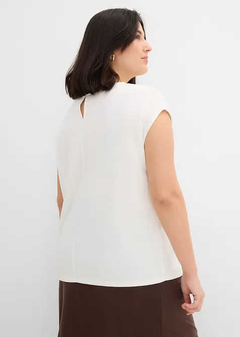 Oversized topp av myk viskosemiks, bonprix