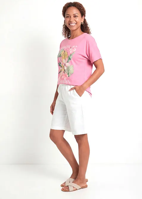 Boxy topp av myk viskose, bonprix