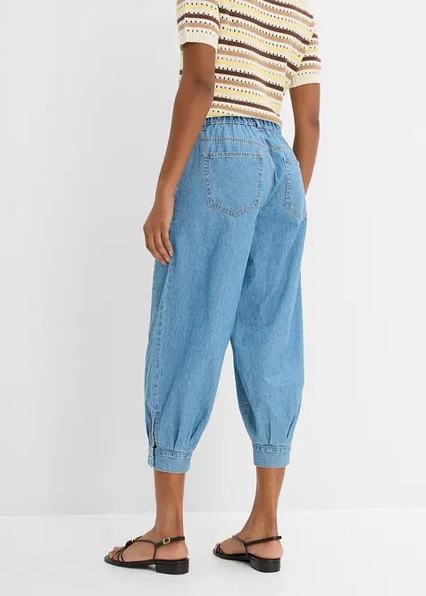 Ballongjeans Mid Waist, komfortlinning, bonprix