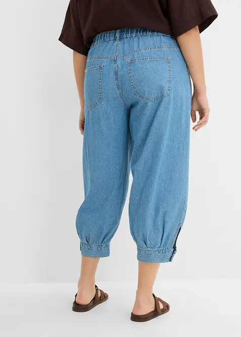 Ballongjeans Mid Waist, komfortlinning, bonprix