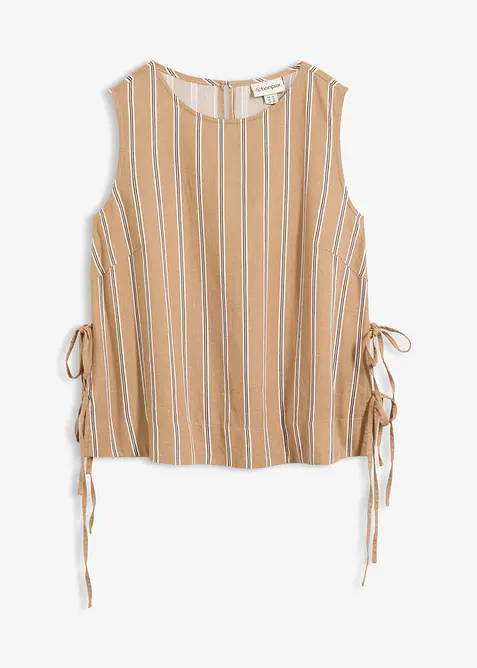 Stripete blusetopp, bonprix