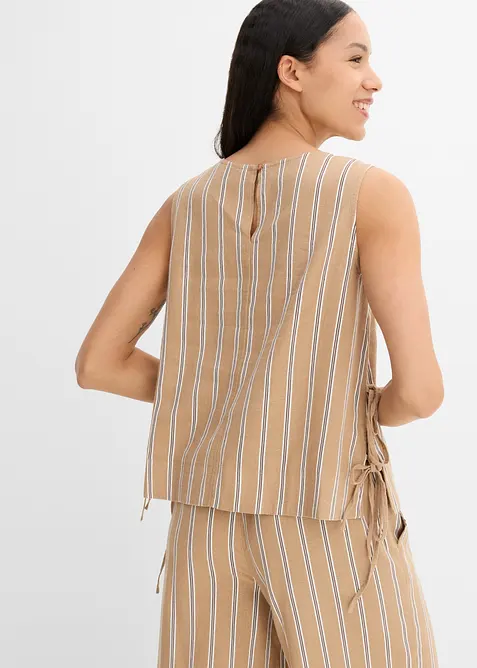 Stripete blusetopp, bonprix