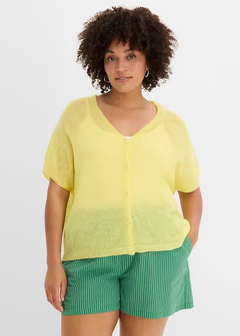 Kortermed, oversized cardigan, bonprix