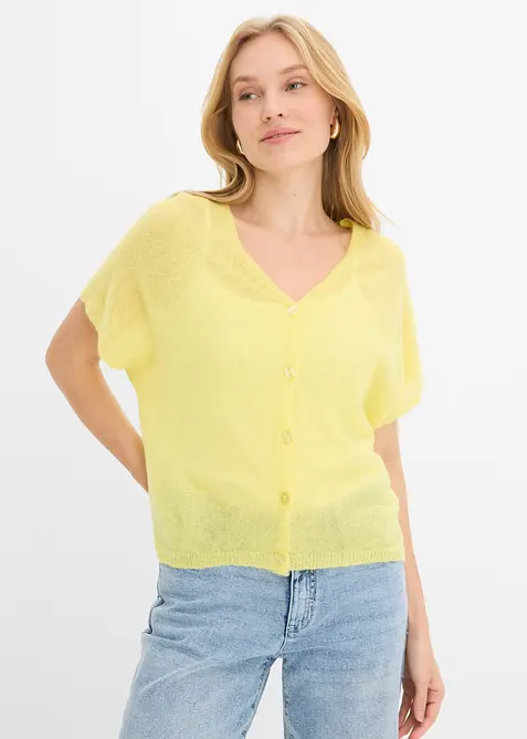 Kortermed, oversized cardigan, bonprix