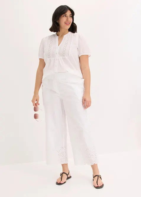 Culottes i 100% bomull, bonprix