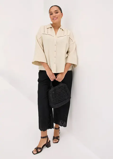 Culottes i 100% bomull, bonprix
