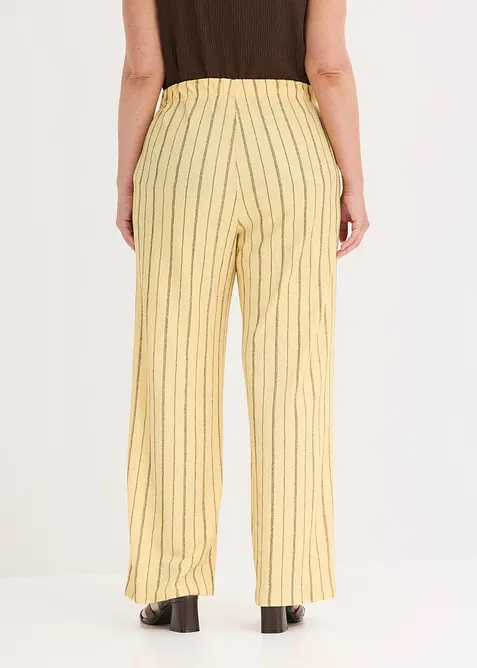 Slip on-bukse av strukturert jersey, bonprix