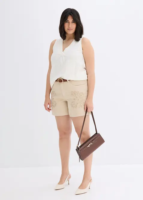 Bermudashorts i 100% bomull, bonprix