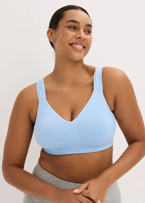 Trenings-BH med middels st&oslash;tte, bonprix