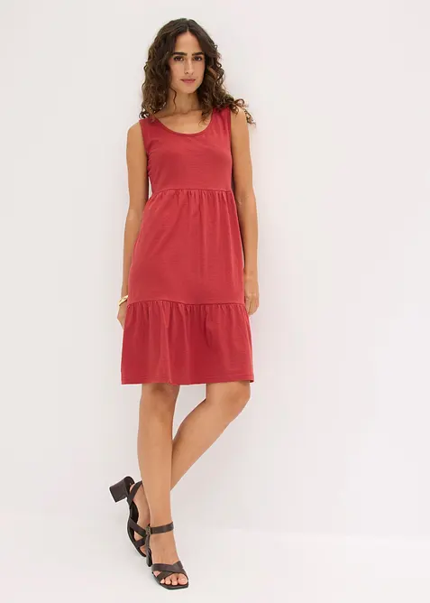 Jerseykjole i 100% bomull, bonprix