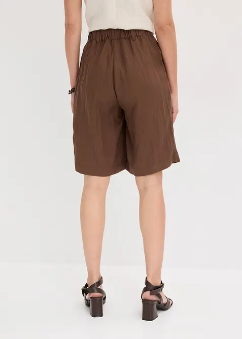 Bermudashorts i myk viskosemiks, bonprix