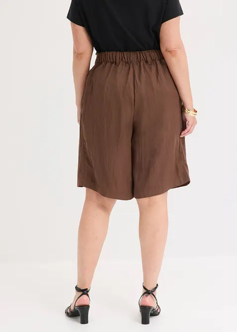 Bermudashorts i myk viskosemiks, bonprix