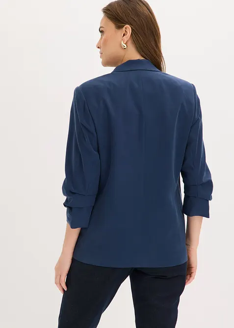 Blazer i viskose og ledig modell med 3/4-lange ermer, bonprix