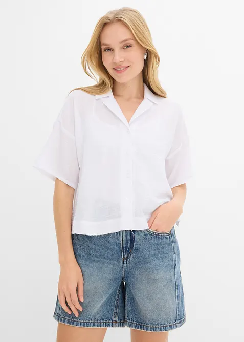 Oversized skjorte, bonprix