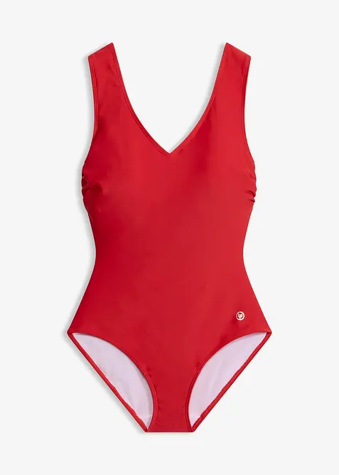 Medium shape badedrakt med V-hals, bonprix