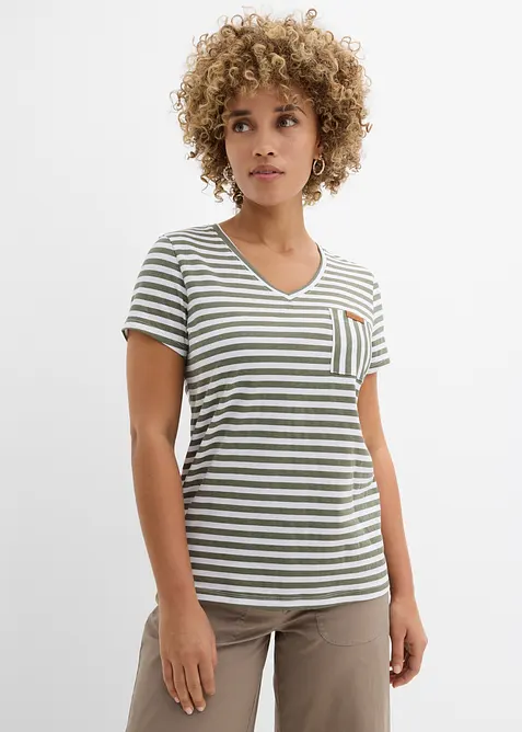 Stripete T-skjorte, bonprix