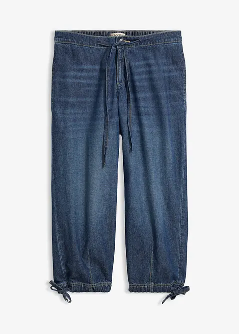 Barrel-jeans Mid Waist, cropped, bonprix
