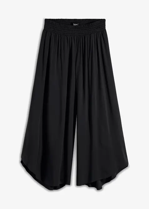Legglang culotte av myk viskose, bonprix