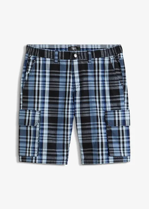 Cargo-bermudashorts med elastisk linning, Regular fit, bonprix