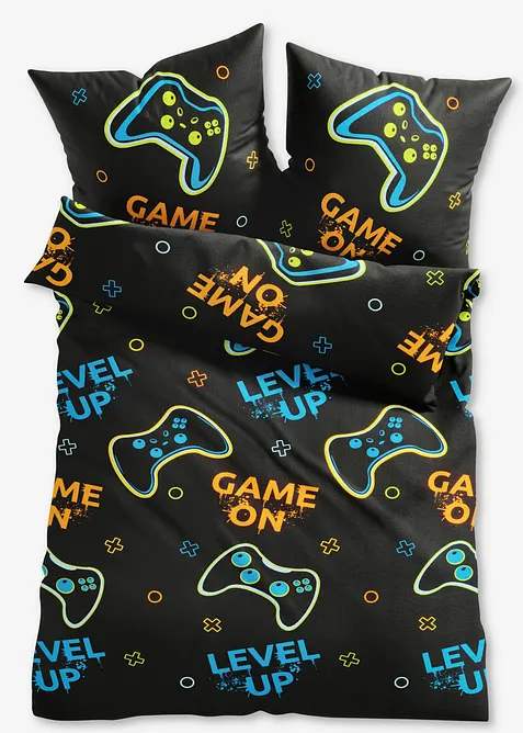 Sengesett med gamer-design, bonprix