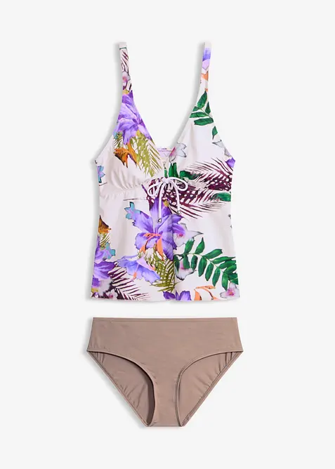 Tankini med V-hals, bonprix
