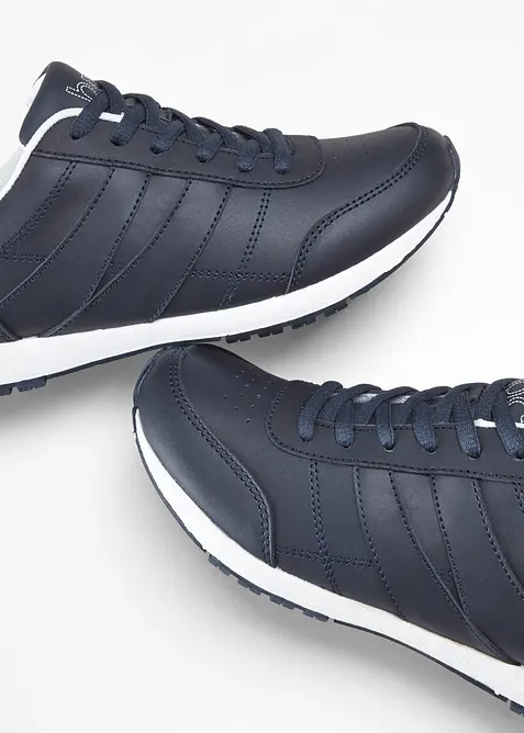 Sneakers i skinn, bonprix