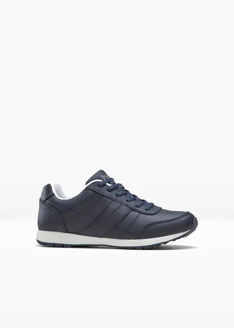 Sneakers i skinn, bonprix